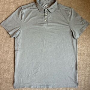 Burlebo Performance Polo Shirt Men’s Sz M Gray